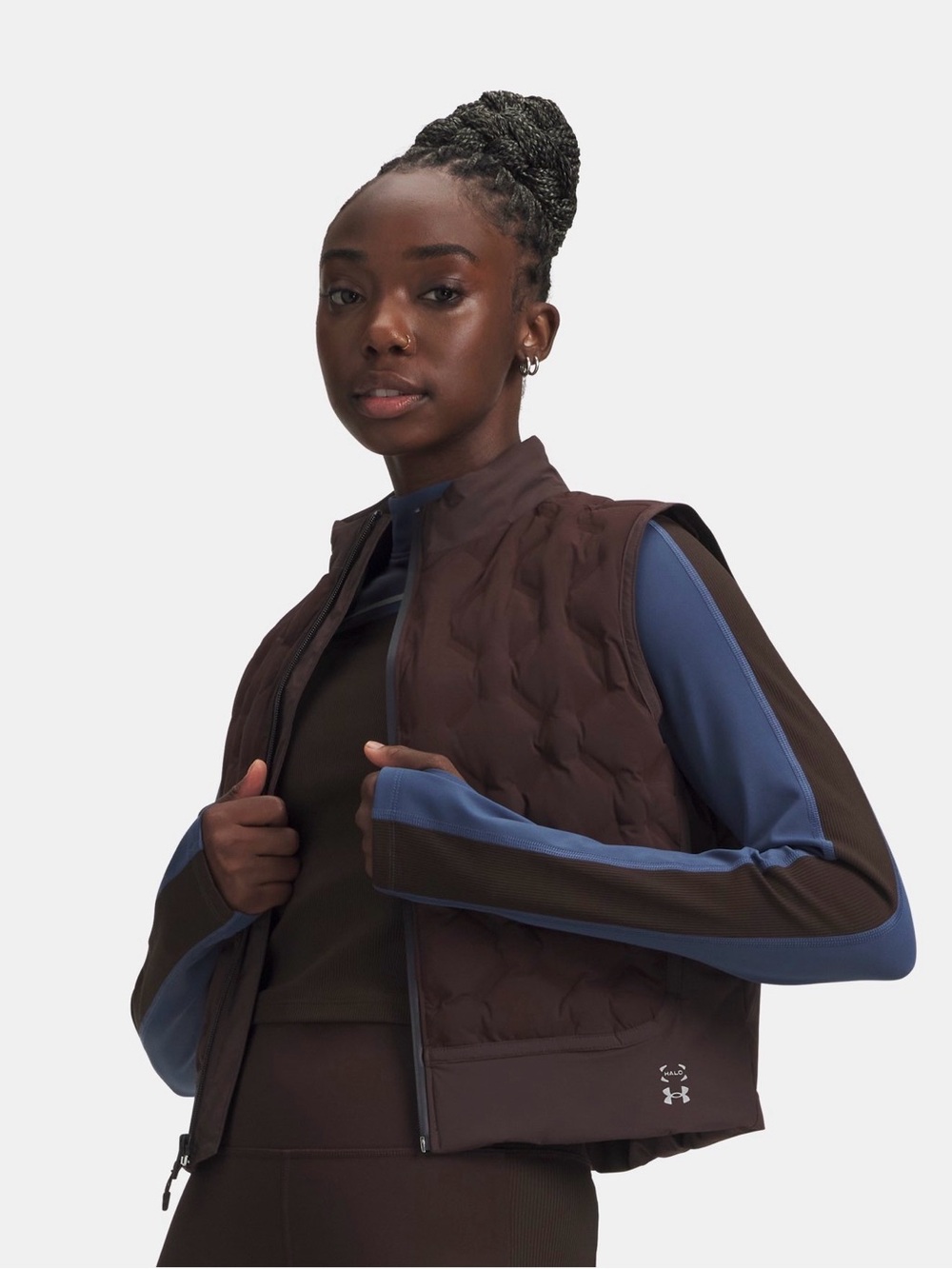 Under Armour HB Cold Weather Vest Kona Brown